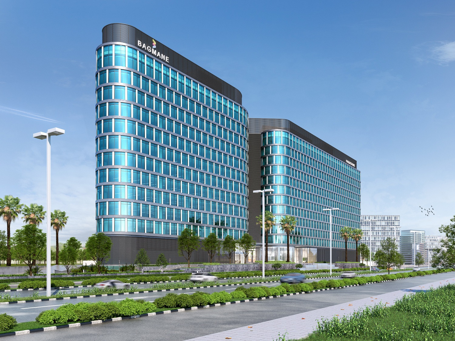 Glass Wall Systems' completed Project - The Atmosphere Building