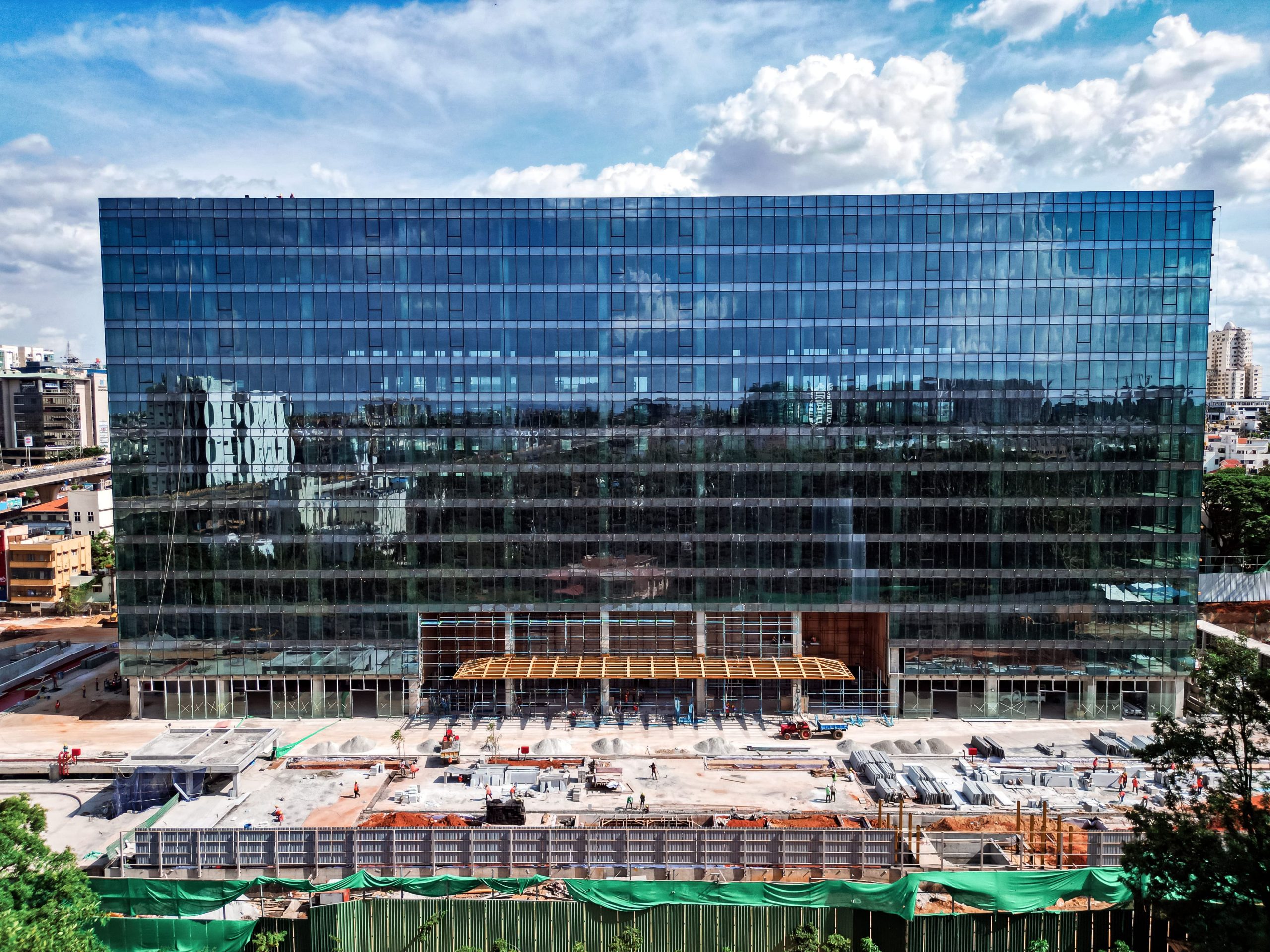 Glass Wall Systems' completed Project - The Atmosphere Building
