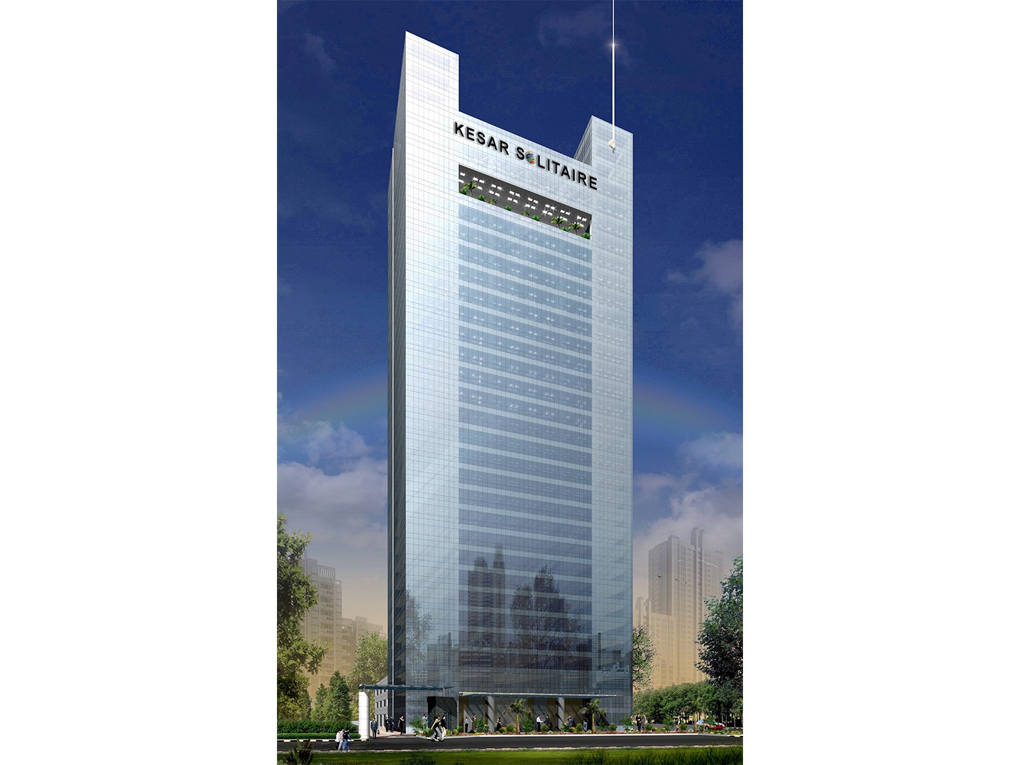 Glass Wall Systems' completed Project - The Atmosphere Building