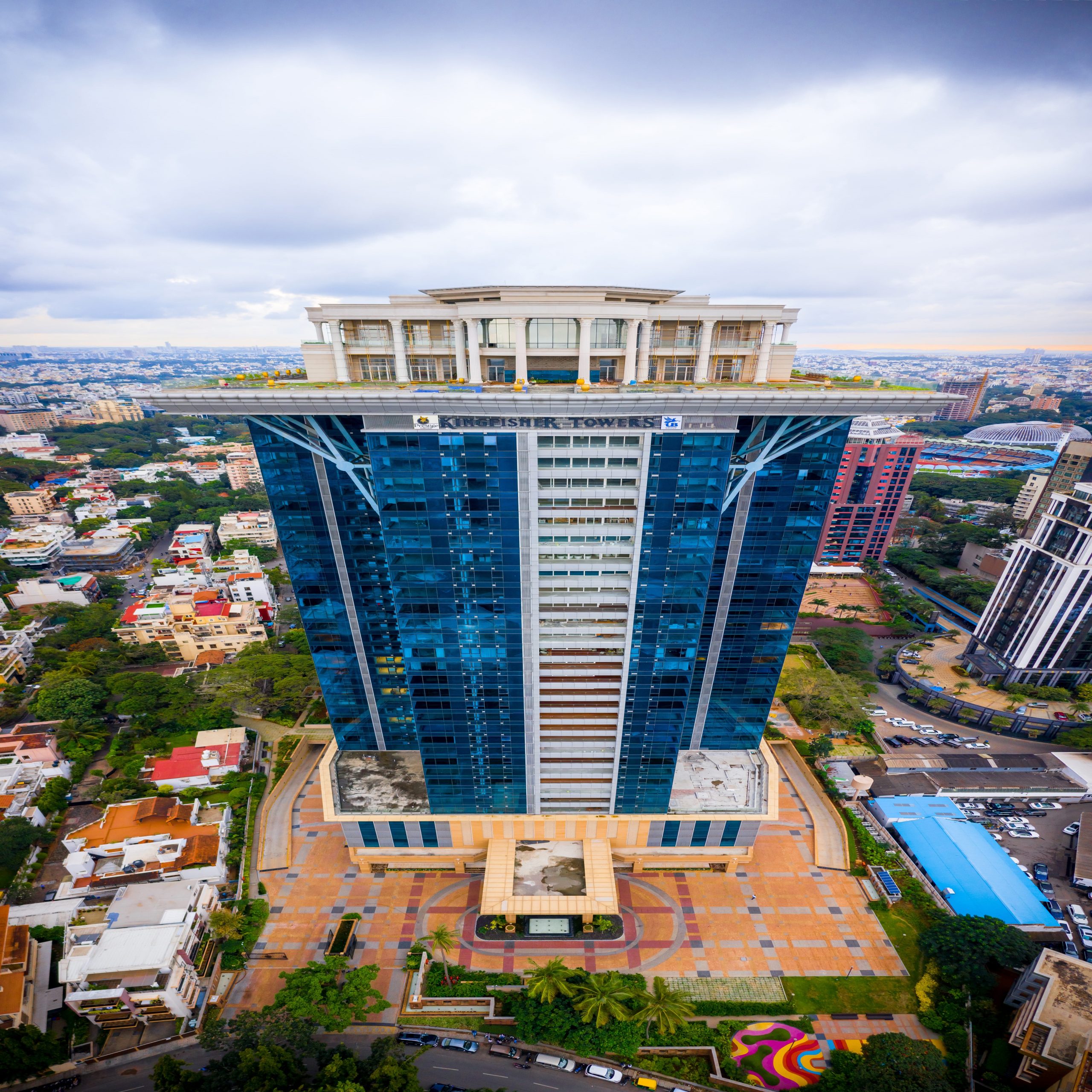 Glass Wall Systems' completed Project - Kingfisher Tower 1