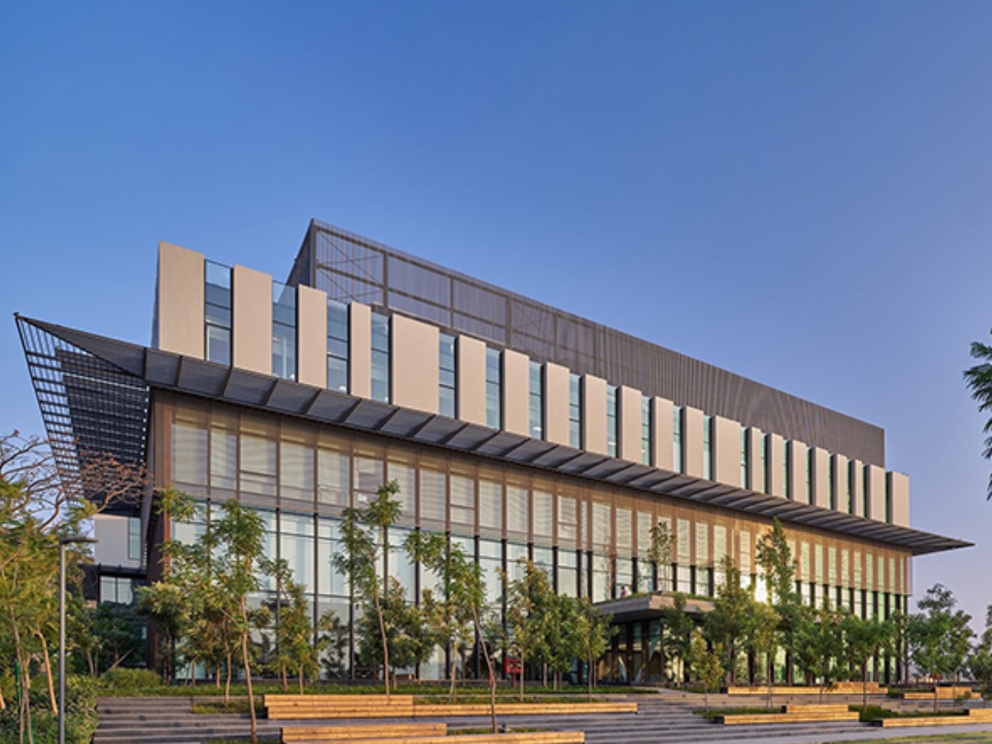 Glass Wall Systems' completed Project - The Atmosphere Building