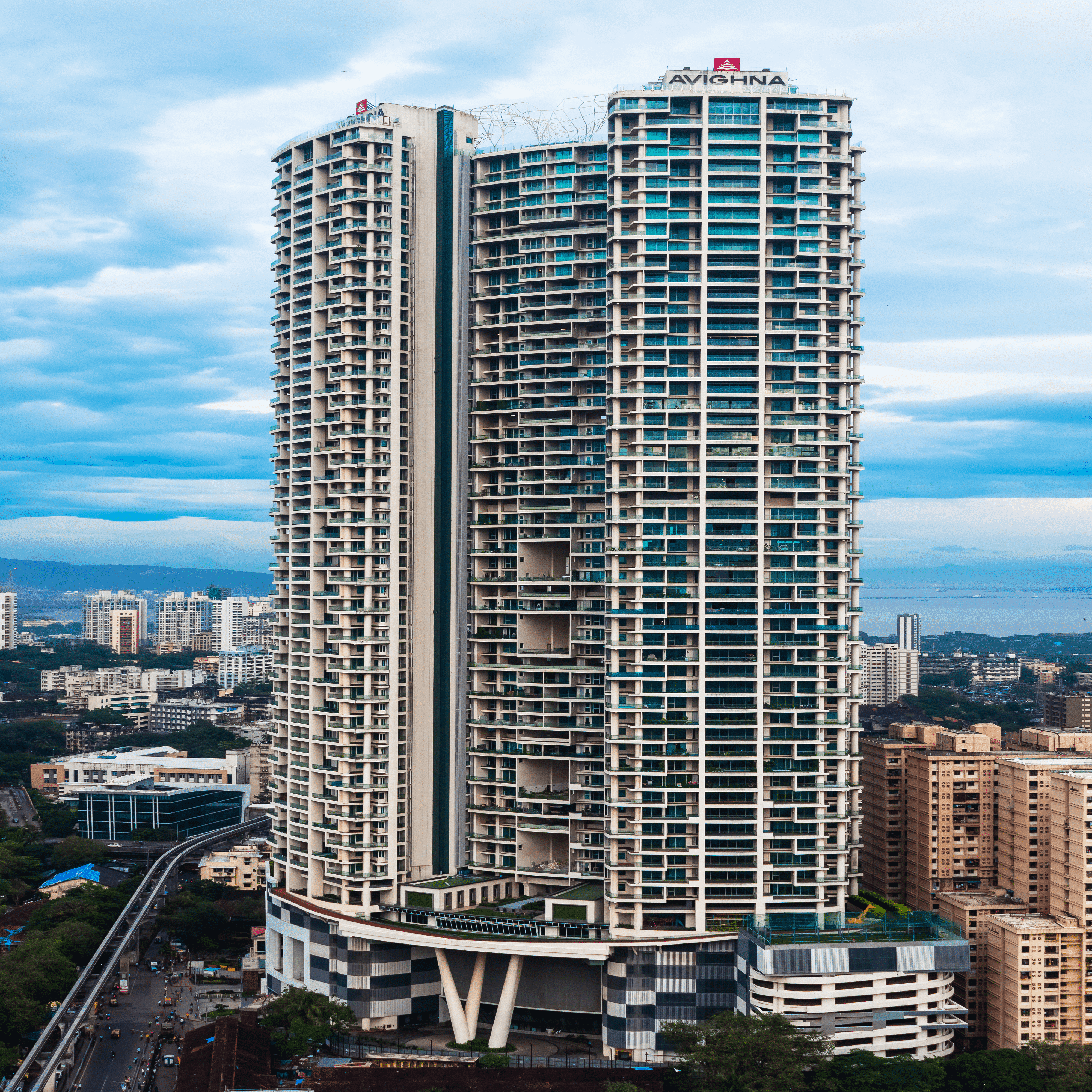 Glass Wall Systems' completed Project - One Avighna Park 1