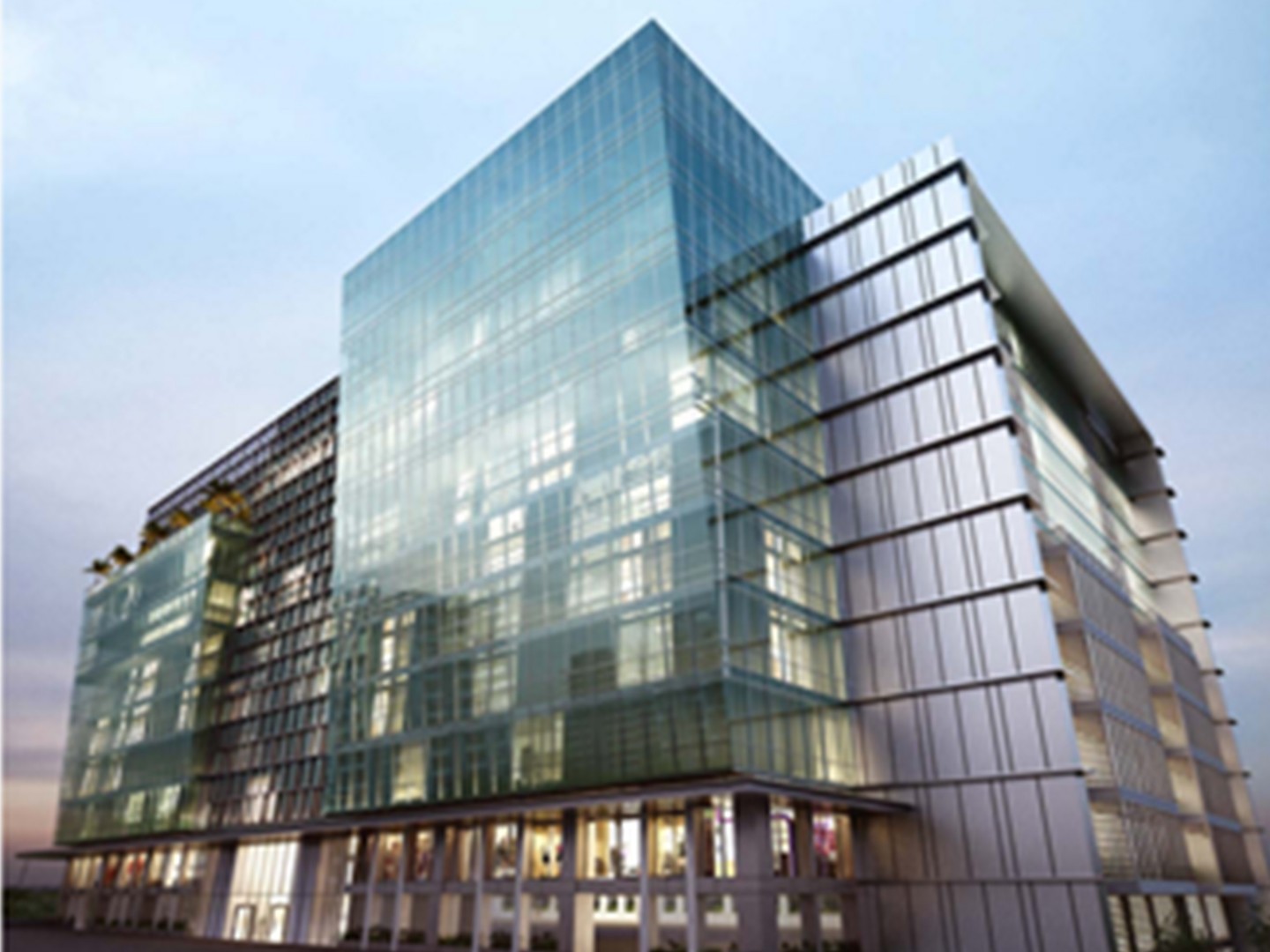 Glass Wall Systems' completed Project - The Atmosphere Building