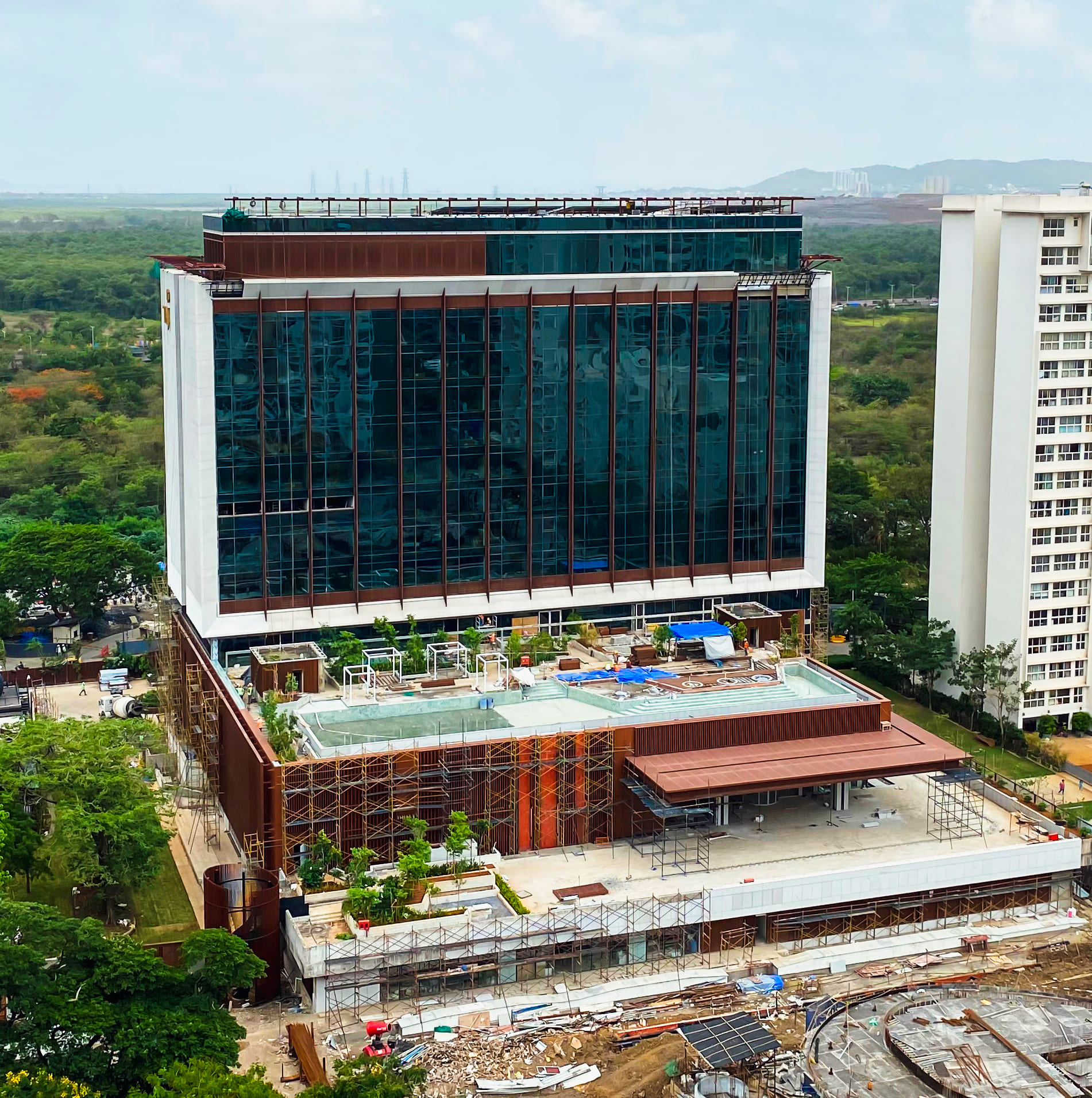 Glass Wall Systems' completed Project - The Atmosphere Building